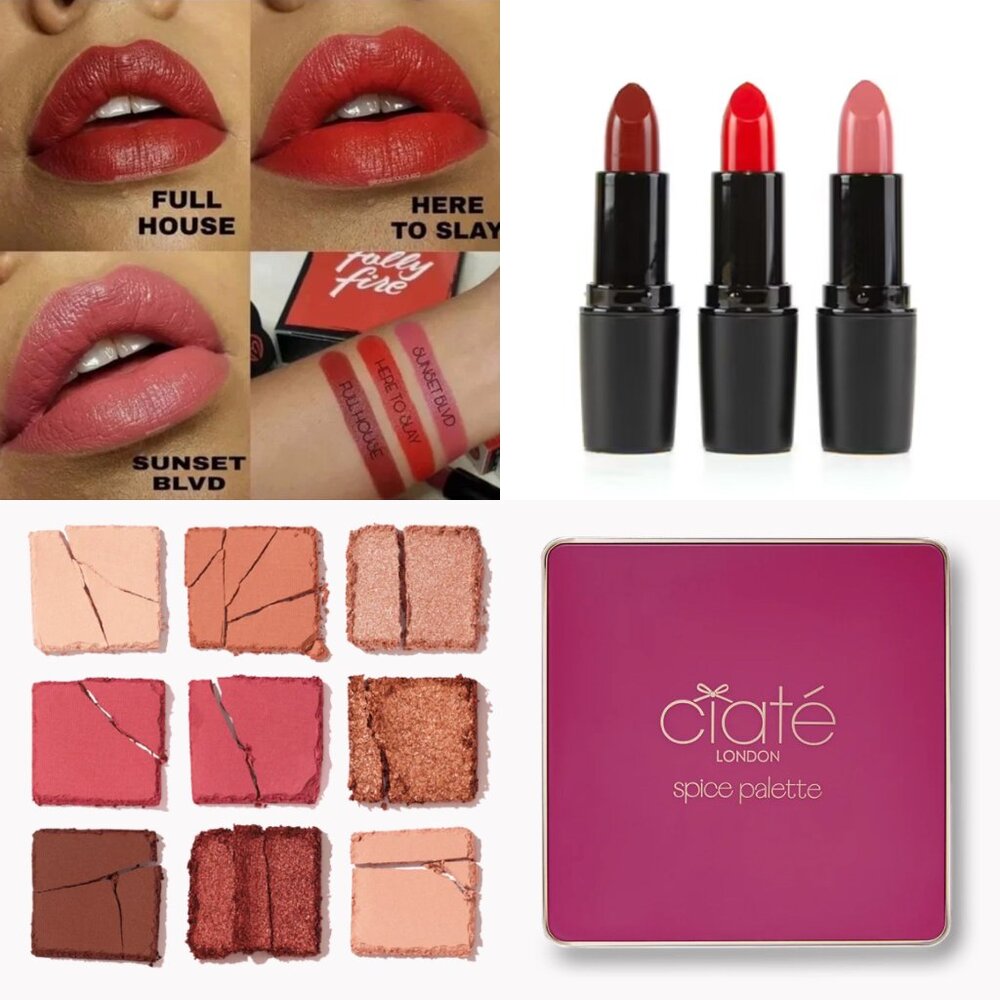 Ciate Eyeshadow Palette + Matte Lipstick Trio